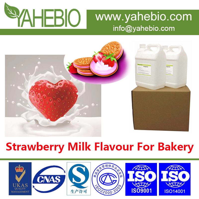 2017 ζεστό γεύση πώλησης, τιμή εργοστασίου φράουλα γεύση γάλακτος για αρτοποιείο