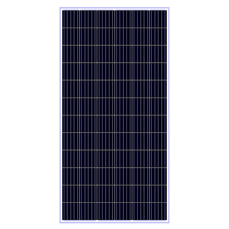 Πολυ ηλιακά πάνελ υψηλής απόδοσης 330W για ηλιακό σύστημα