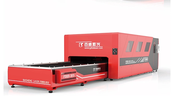 China 2200w Raycus Fiber Laser Machine κοπής με εναλλάκτη παλετών και κάλυμμα