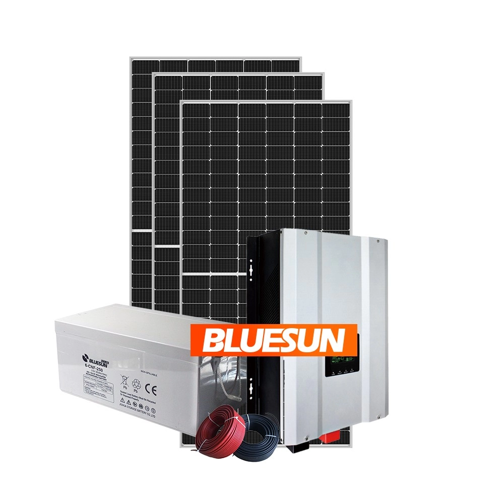 Bluesun μπαταρία αποθήκευσης ενέργειας 3kW από το σύστημα ηλιακής ενέργειας πλέγματος για το σπίτι