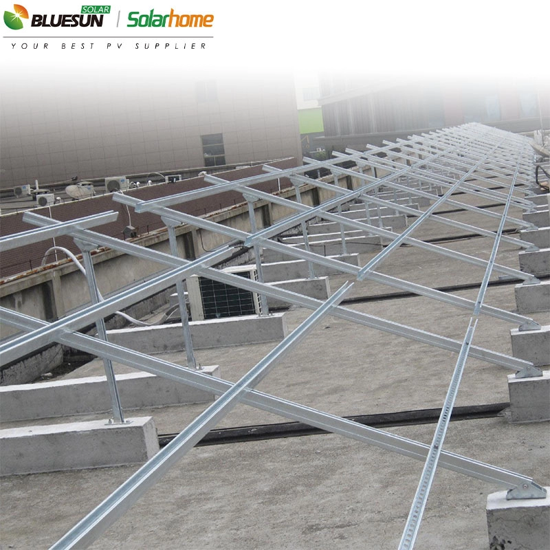Solar Panel Σταθμός οροφής και rack system