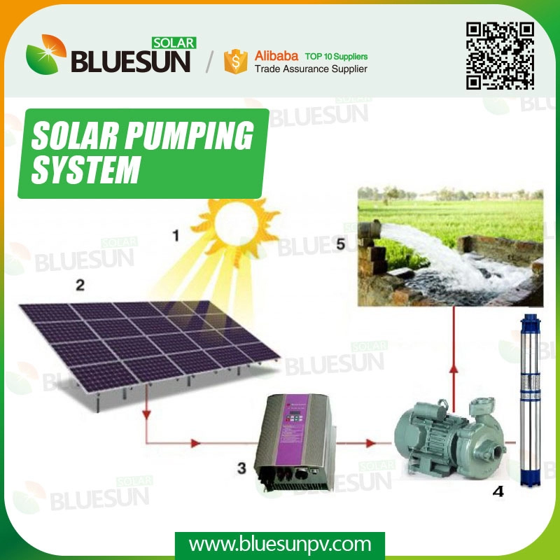 75HP Solar Leaming Water Companing System