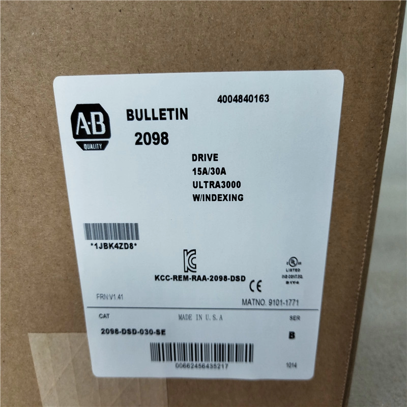 Allen Bradley 2098-DSD-030-SE Ultra 3000 SERCOS Servo Drive