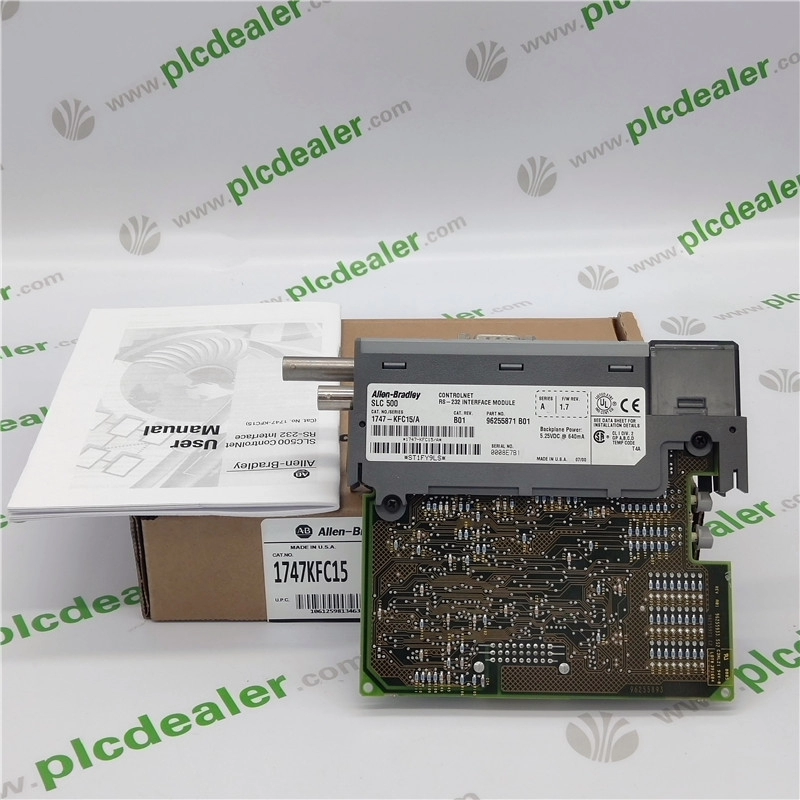 Allen Bradley 1747-KFC15 SLC 500 ControlNet Serial Interface Module