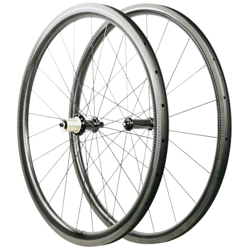 Carbon Wheelset 700C Road Bike Rim Brake Carbon Clincher πλάτος 25mm