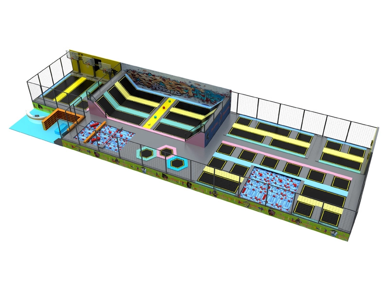 Εσωτερικό Επιχειρηματικό Σχέδιο Playground Bounce Trampoline Park