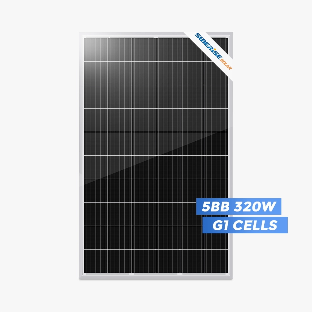 Ηλιακός 5BB PERC Μονοκρυσταλλικός 320 Watt με υψηλή απόδοση