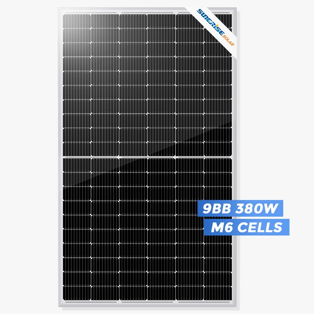 9BB PERC Monocrystalline Half Cell 380 Watt Solar Panel Τιμή