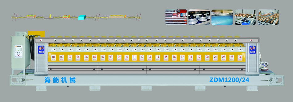 Automatic Polishing Machine For Granite