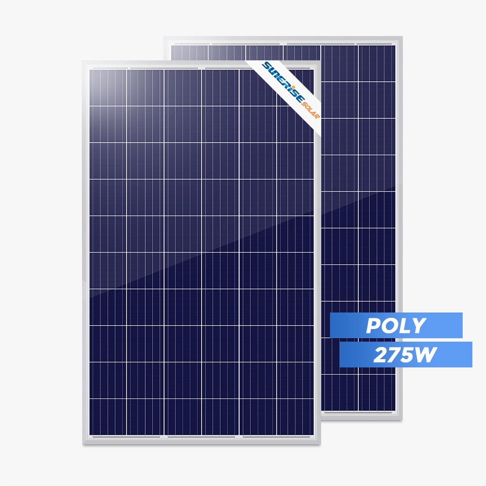 Πολυκρυσταλλικό ηλιακό πάνελ 275w με εξαιρετική απόδοση μονάδας