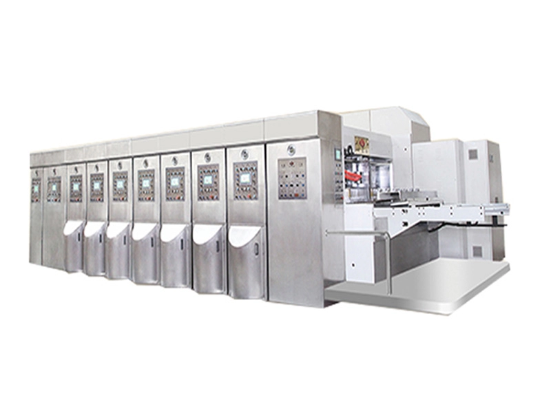 Μηχανήματα έγχρωμης εκτύπωσης Flexo 2 για χαρτοκιβώτιο και κυματοειδές χαρτόνι