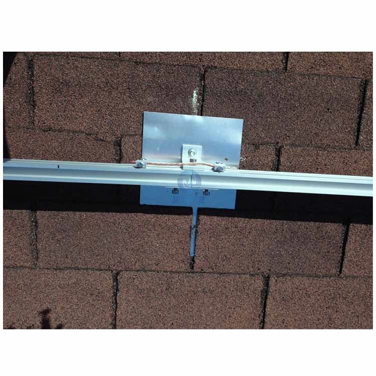 Σύστημα στήριξης ηλιακού πάνελ αδιάβροχο ασφάλτινο βότσαλο οροφής