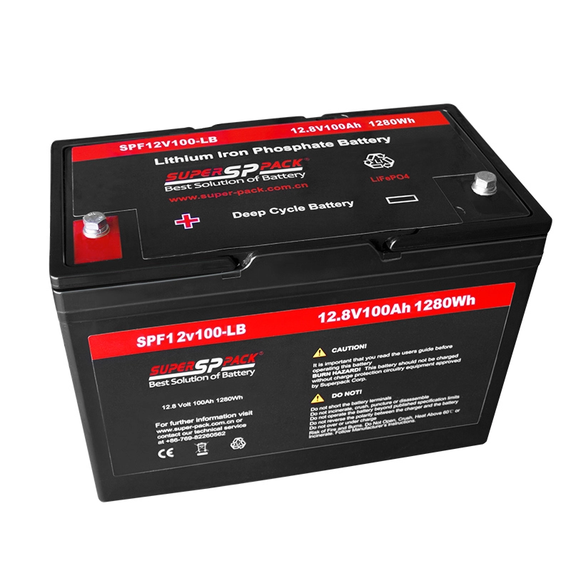Deep Cycle Lifepo4 Battery Pack 12V 100Ah για UPS