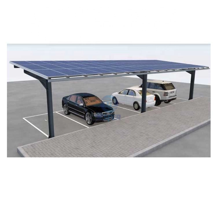 L Type Carbon Steel Αδιάβροχο ηλιακό σύστημα φωτοβολταϊκού αυτοκινήτου