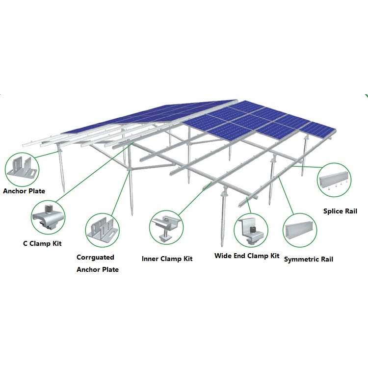 Σύστημα βραχίονα στήριξης GM06 Solar Ground