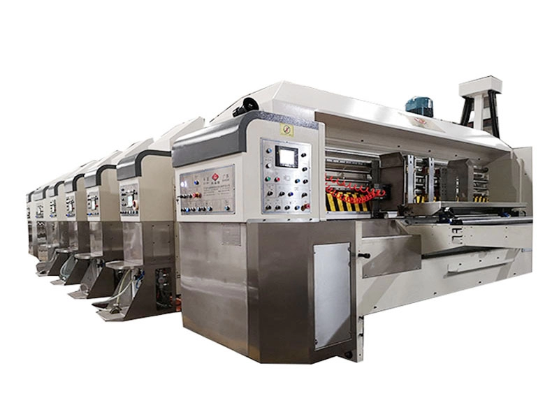 Εργοστάσιο μηχανής εκτύπωσης κυματοειδούς χαρτονιού Κίνας