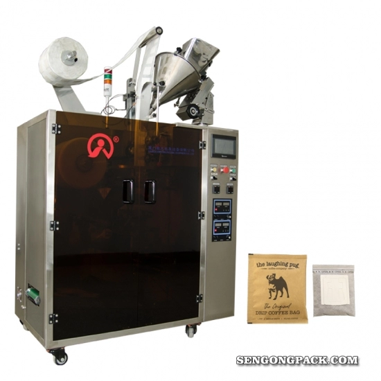 C19DF Μηχανή συσκευασίας τσάντας σταγόνας Indonesia Java Arabica Coffee για με εξωτερικό περίβλημα