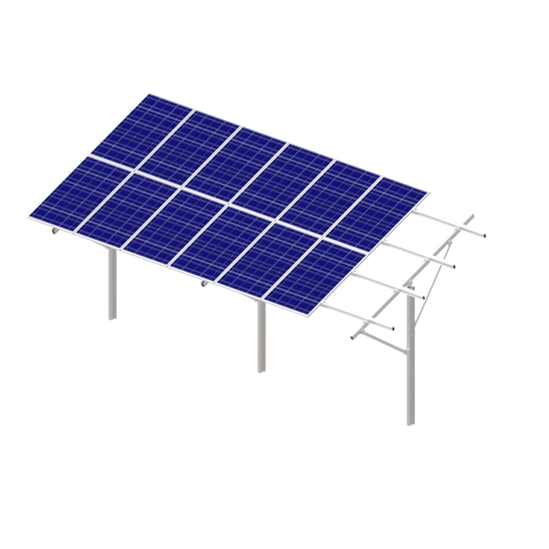 Δομή επίγειας τοποθέτησης ηλιακού πάνελ Σύστημα πασσάλων