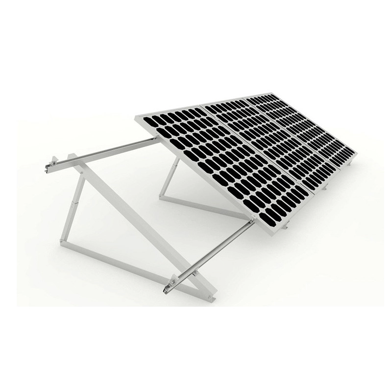 Τριγωνικό ηλιακό σύστημα στήριξης για επίπεδη και μεταλλική οροφή