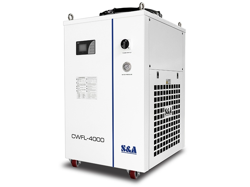 Ψύκτες νερού διπλού κυκλώματος ψύξης CWFL-4000 σταθερή απόδοση ψύξης AC 380V 50/60Hz