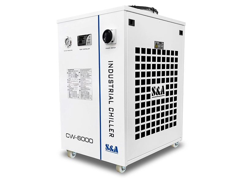 ψύκτες νερού ψύξης CW-6000 χωρητικότητα ψύξης 3000W πολλαπλές λειτουργίες συναγερμού