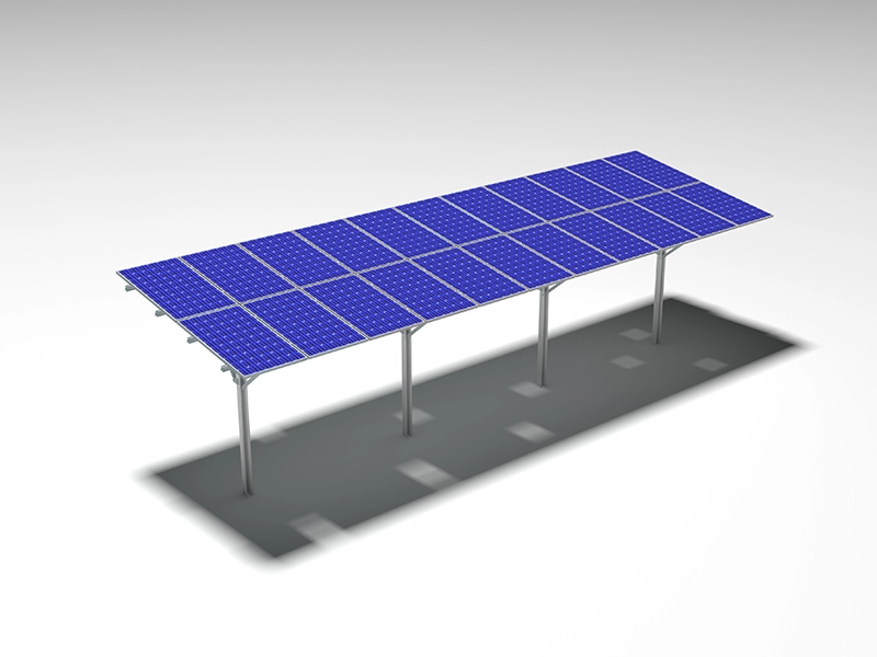 Σύστημα τοποθέτησης ηλιακών φωτοβολταϊκών διπλής όψης