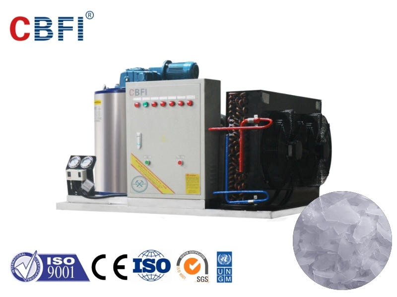 CBFI 1 τόνος ανά 24h Flake Ice Maker Machine