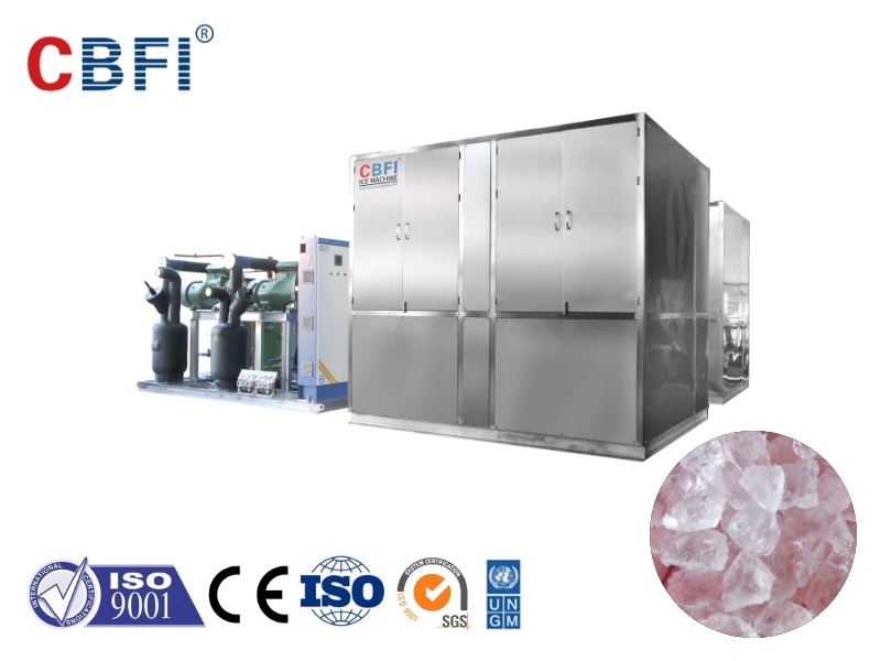 CBFI 40 τόνοι ανά 24ωρο πιάτο παγομηχανή
