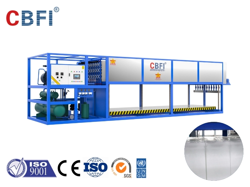 CBFI 10 τόνοι ανά 24ωρο Αυτόματο Block Ice Machine