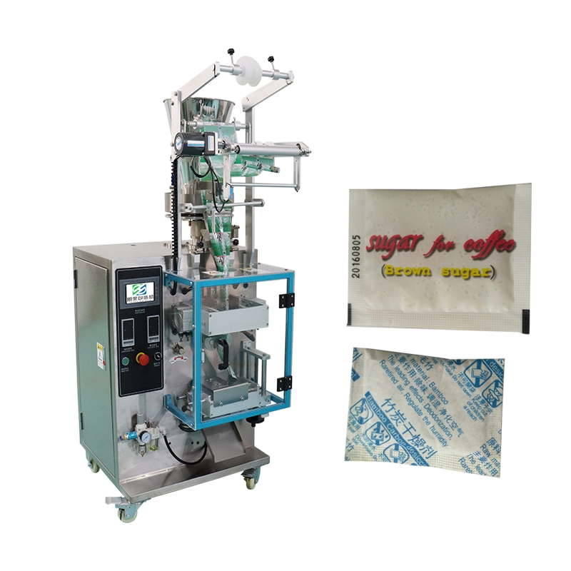Μηχανή συσκευασίας φακελλίσκων ζάχαρης 5 g Μηχανή συσκευασίας αλατιού για μικρές επιχειρήσεις