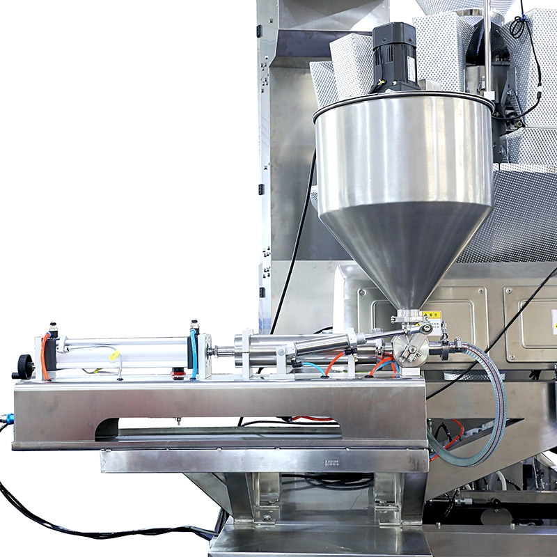 Προσαρμοσμένη μηχανή συσκευασίας υγρών 1ml-100ml μέλι, υγρή ποσοτική μηχανή συσκευασίας κέτσαπ