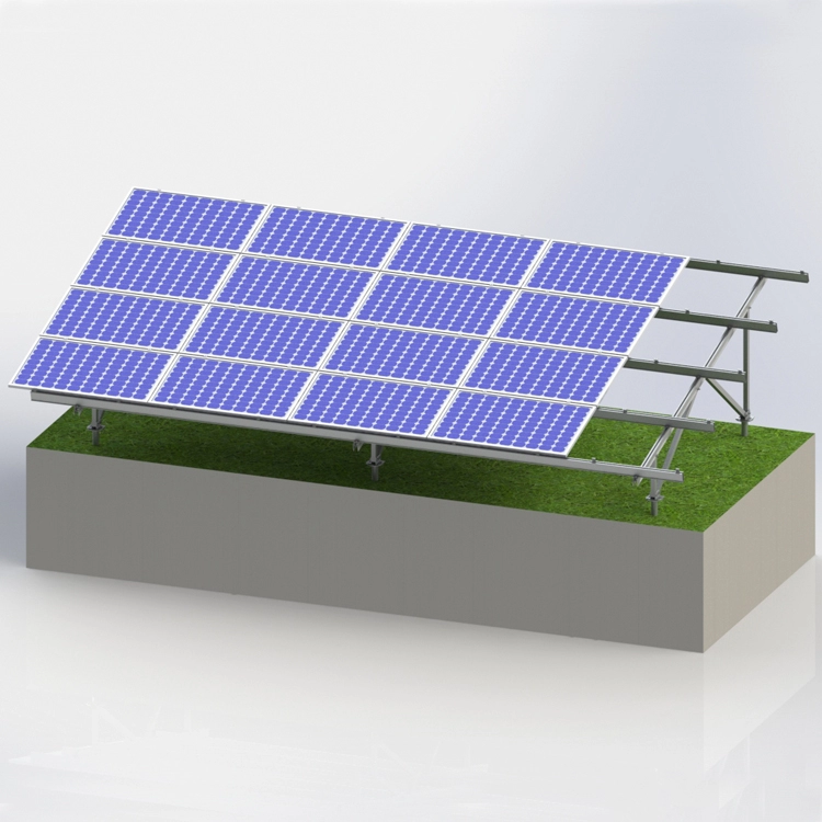 Βάσεις στήριξης ηλιακού πάνελ για σύστημα γείωσης