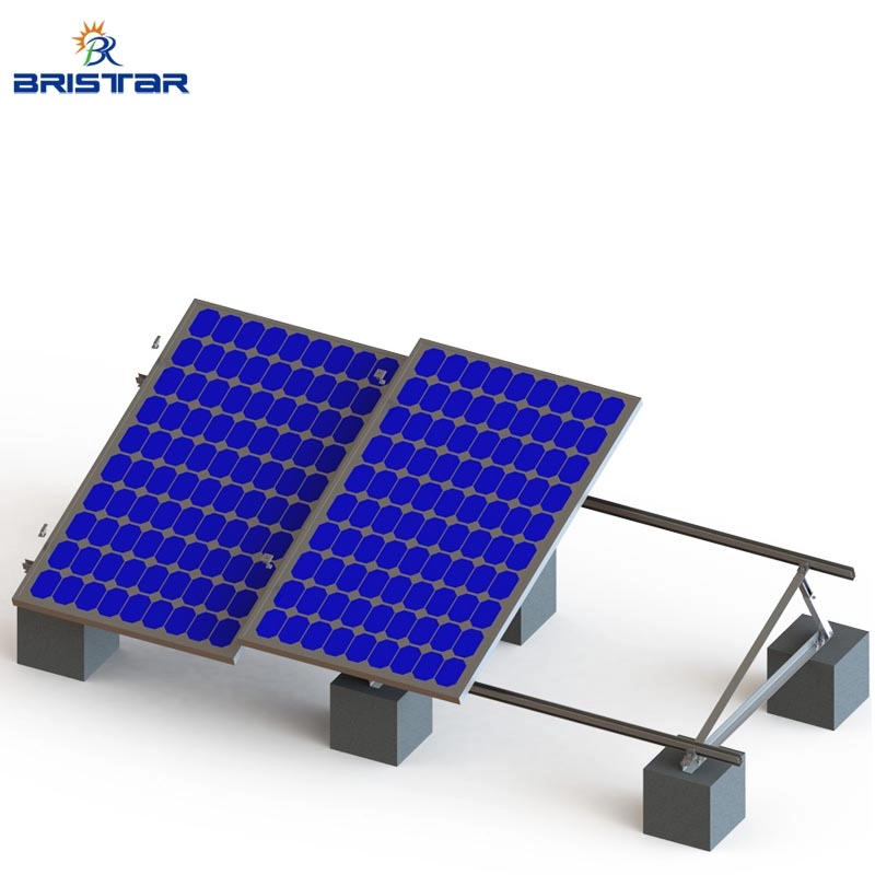 Ρυθμιζόμενο τριγωνικό σύστημα ηλιακής τοποθέτησης επίπεδης οροφής