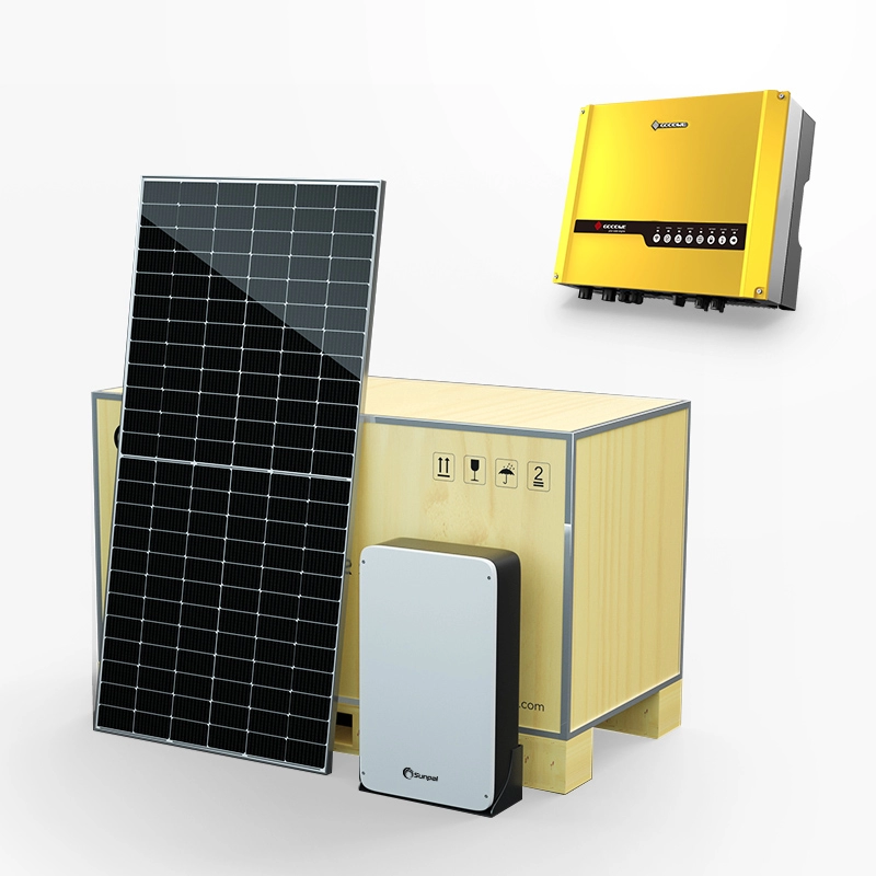 Ενεργειακά κιτ συστήματος υβριδικών ηλιακών φωτοβολταϊκών πάνελ House