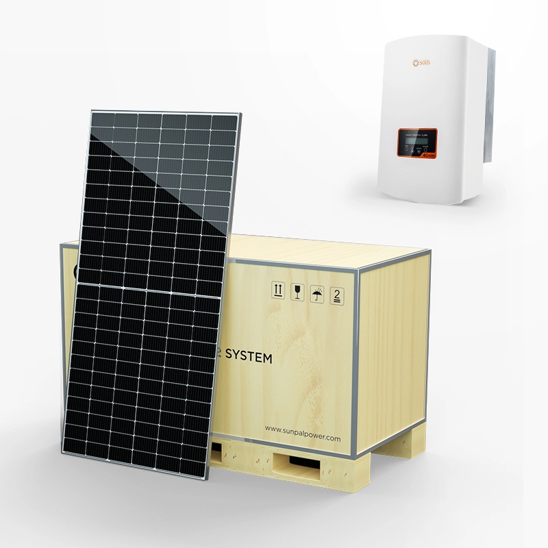 Ολοκληρωμένα κιτ τροφοδοσίας ηλιακού φωτοβολταϊκού συστήματος On Grid Tie για σπίτια