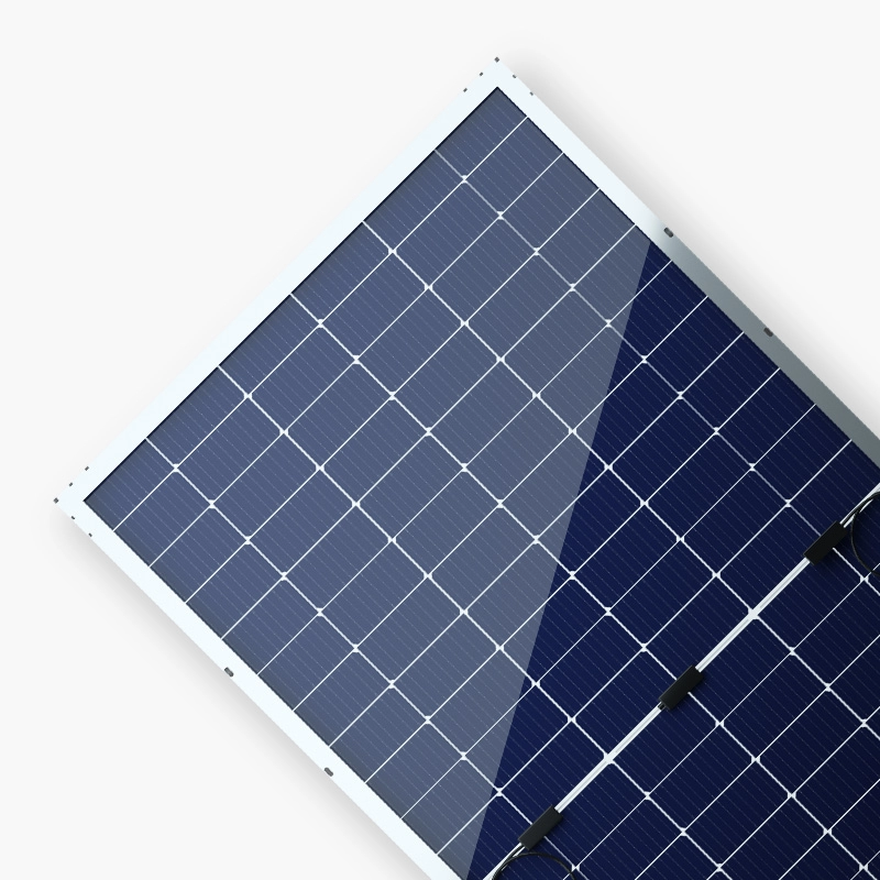 470W-490W Bifacial Transparent Backsheet 132cells MBB PERC Solar PV Module