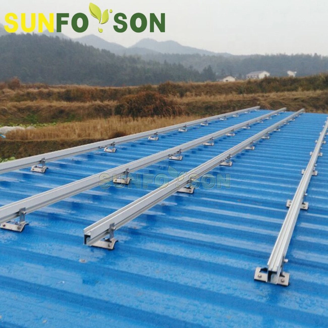 Ηλιακή ράγα αλουμινίου υψηλής ποιότητας για εγκατάσταση ηλιακών πάνελ