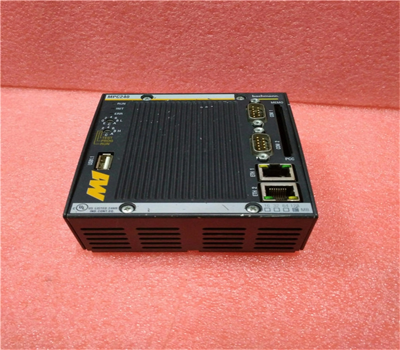 CPU μονάδας επεξεργαστή Bachmann MPC240