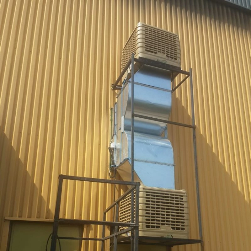 Εμπορικός Αερόψυκτης Εξοικονόμησης Ενέργειας Εξατμιστικός Ψύκτης Αερόψυξης Βιομηχανική χρήση