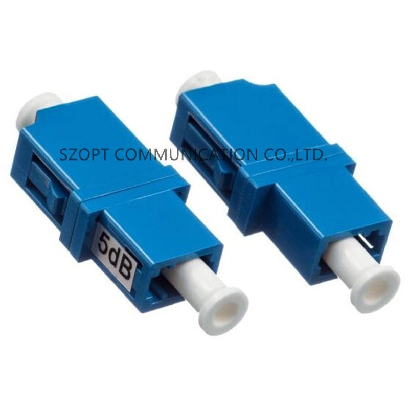 Τύπος προσαρμογέα LC Fiber Optical Fixed Attenuator 1dB 2dB 3dB 5dB 10dB 15dB 20dB 25dB 30dB