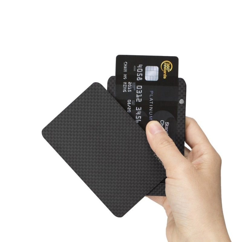 Κάρτα αποκλεισμού RFID που μπορεί να προστατεύσει τις τραπεζικές κάρτες στο πορτοφόλι