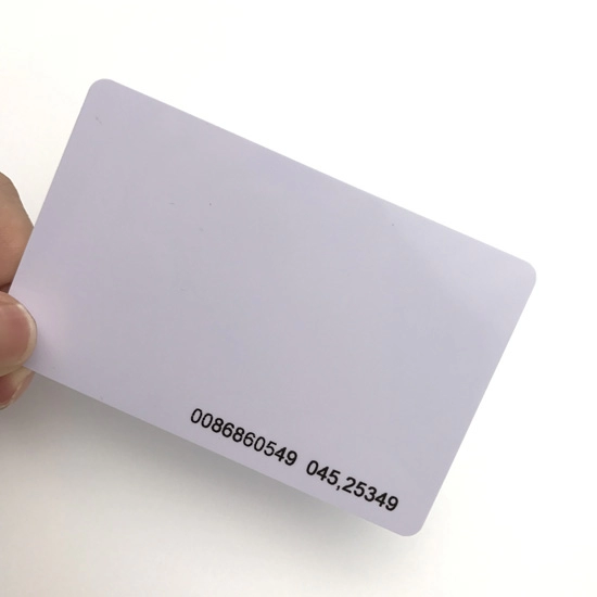 ISO14443A 13,56MHZ Τυπική κενή κάρτα PVC με δυνατότητα εκτύπωσης με τσιπ M1