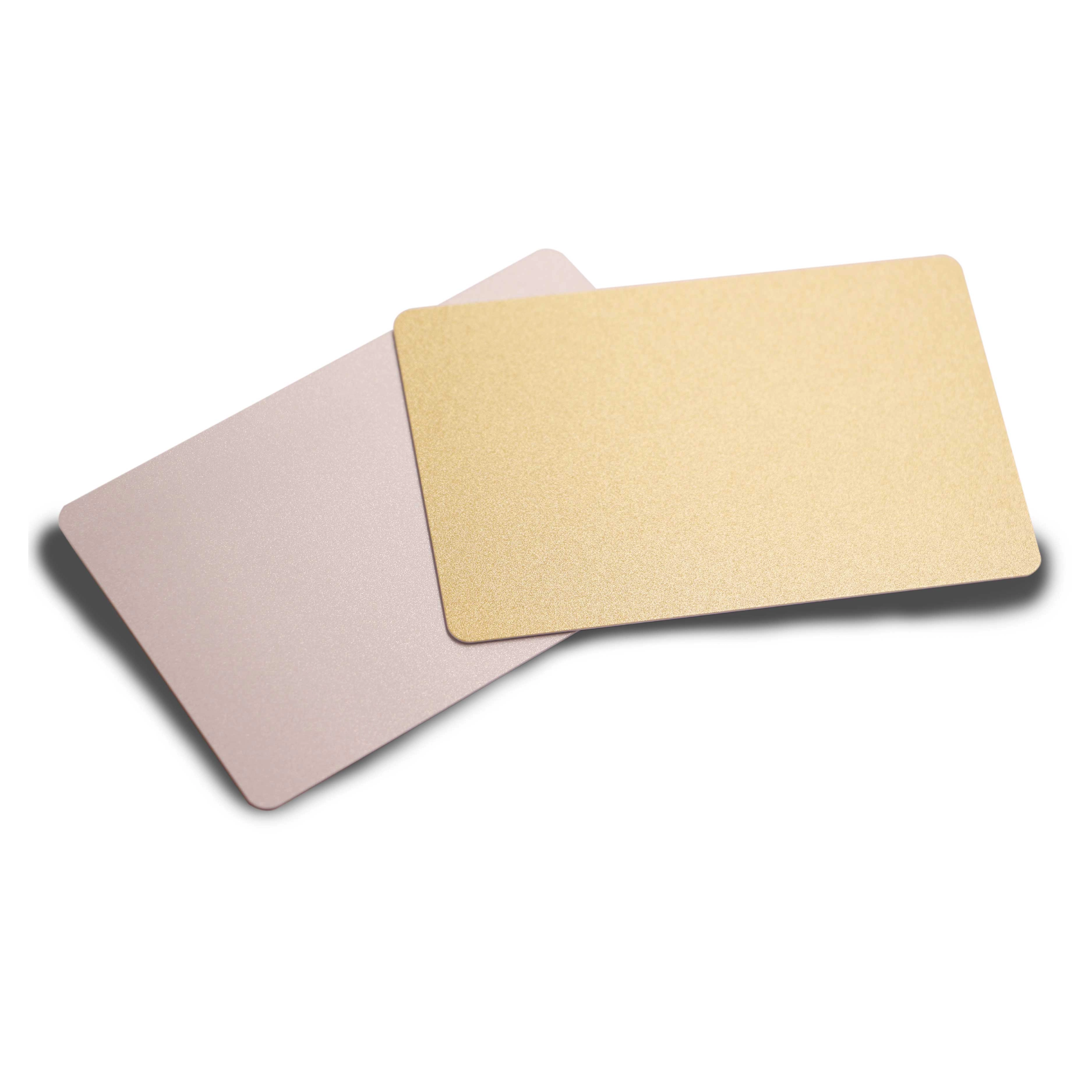 Gold Flushed Colors Κενές κάρτες για εκτύπωση