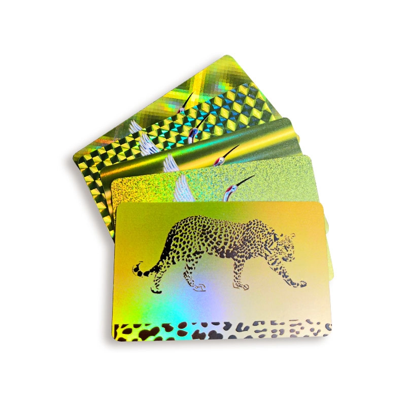 Ολόγραμμα Rainbow PVC Plastic RFID Visiting Card for Hotel