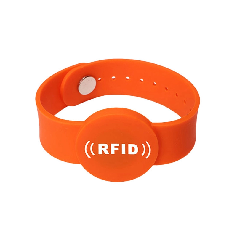 Ρυθμιζόμενα βραχιολάκια από σιλικόνη RFID από παραβίαση