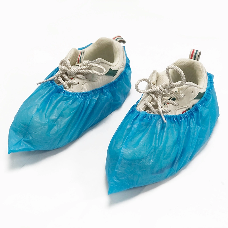 Aspire 100 PCS CPE Μίας χρήσης Καλύμματα για μπότες και παπούτσια Αδιάβροχα αντιολισθητικά μποτάκια ποδιών εσωτερικού χώρου εξωτερικού χώρου