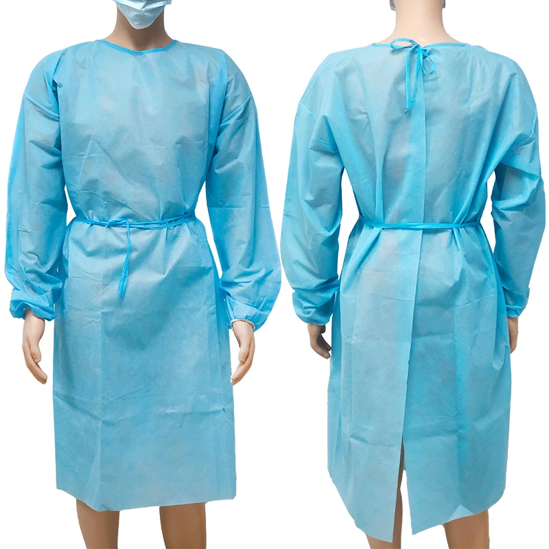 Ιατρικά ρούχα μη υφασμένα ή ρόμπα απομόνωσης SMS PP PE