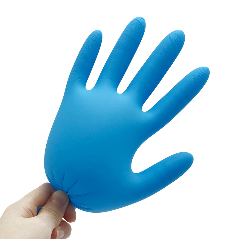 Γάντια μιας χρήσης χωρίς σκόνη νιτριλίου