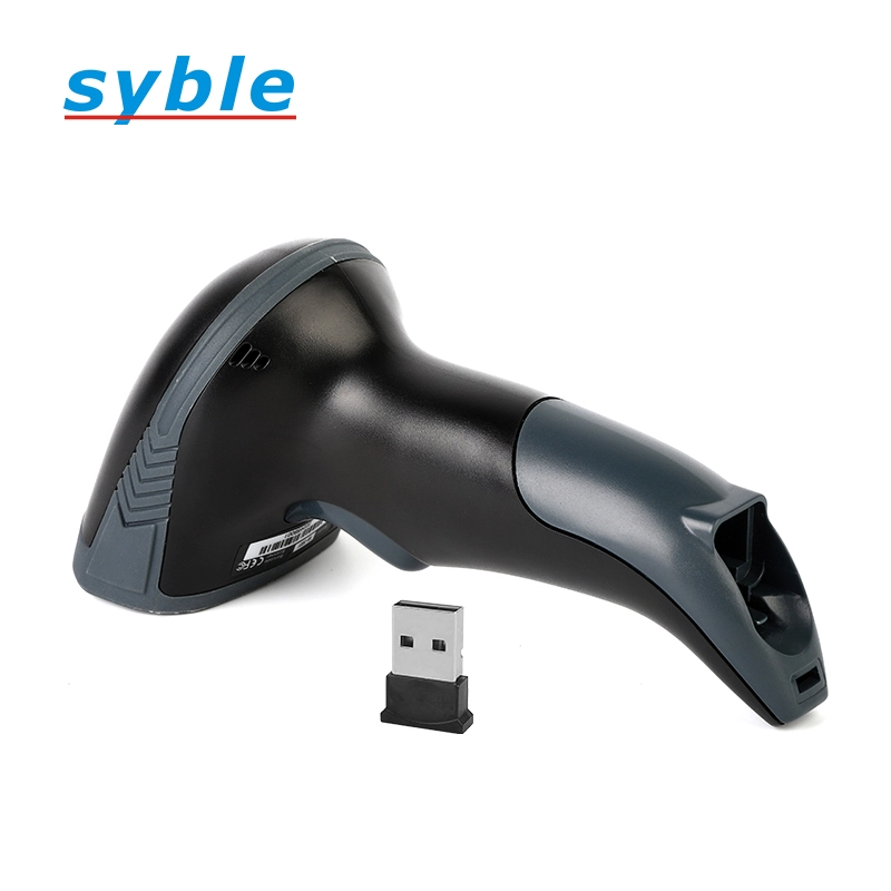 Syble, φτηνός 1D ασύρματος σαρωτής γραμμικού κώδικα, φορητός σαρωτής με δέκτη USB