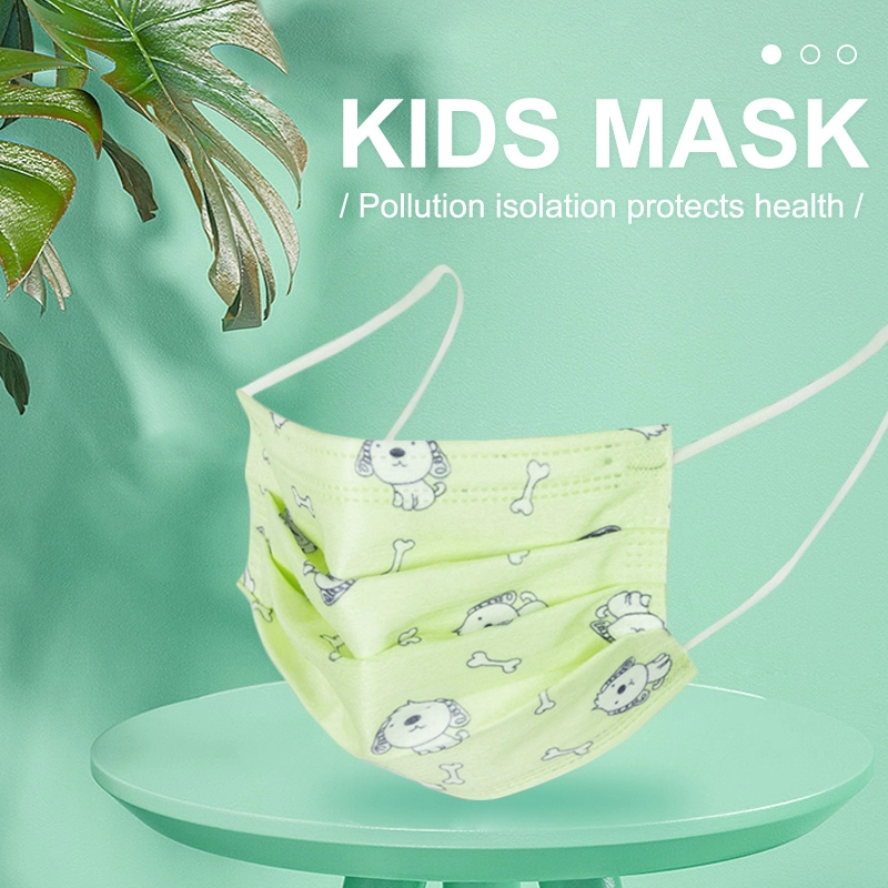 Προσαρμοσμένη μη υφασμένη μάσκα προσώπου μίας χρήσης για παιδιά